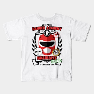 Red Ranger Academy Kids T-Shirt